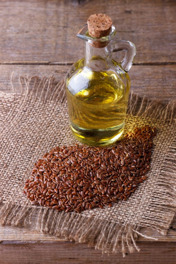 Linseed oil and flax seeds